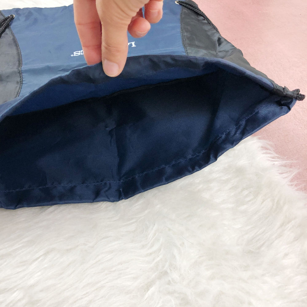 Longines Watch Draw String Bag With Zipper Pocket - image 4